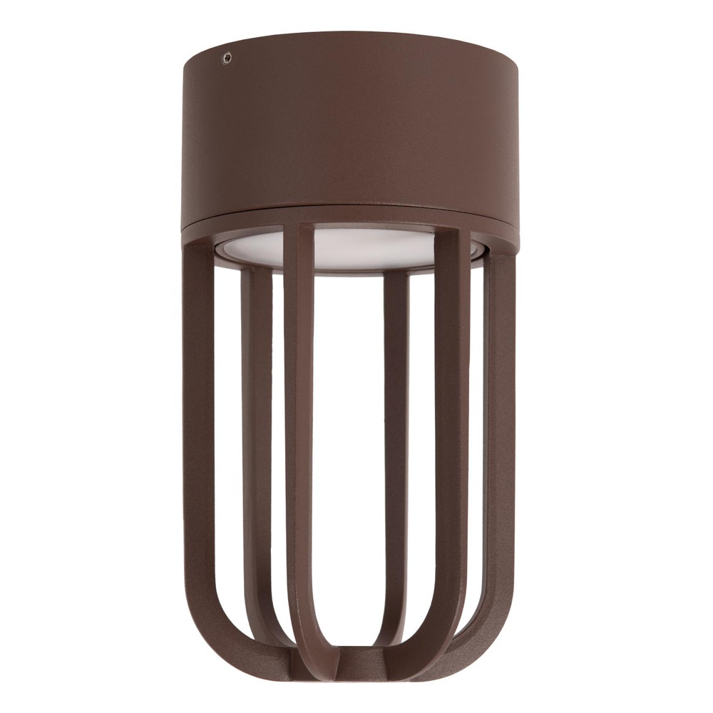 Lucide PlafondlampWells roestbruin - 33807/08/97